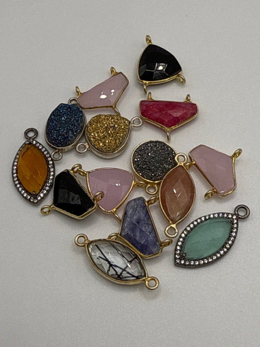 gemstone colorfull pendant