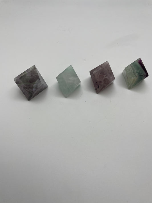 Fluorite Octahedron 1 Inch