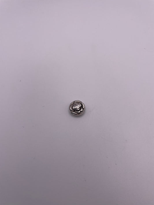 Pewter Rose Bead .95