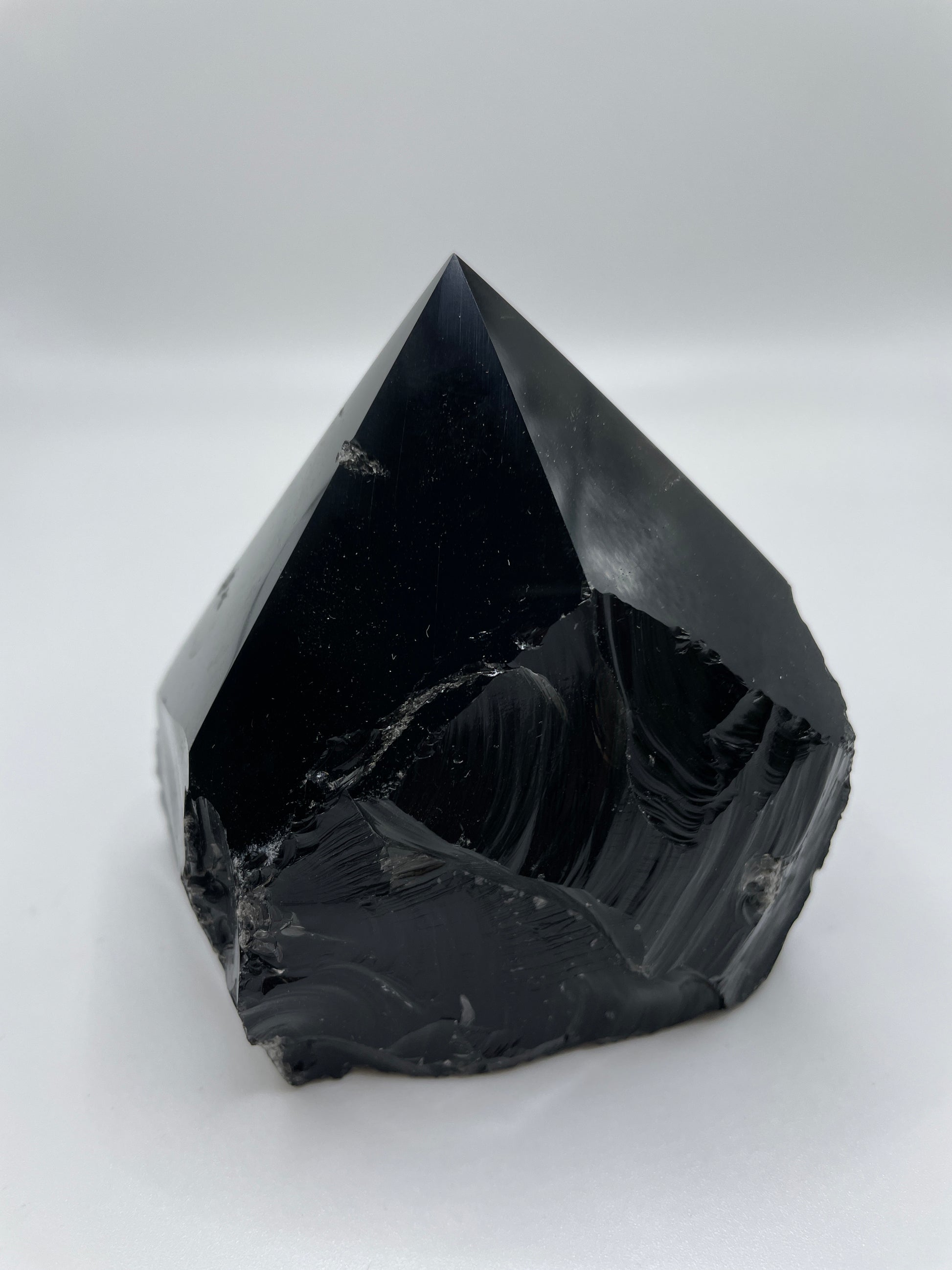 Obsidian Large Rough Point