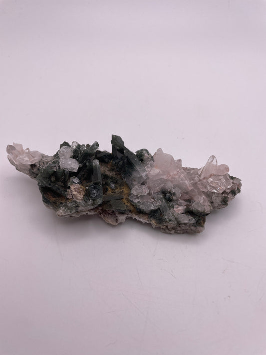 Pink Lemurian Quartz Cluster 4.5