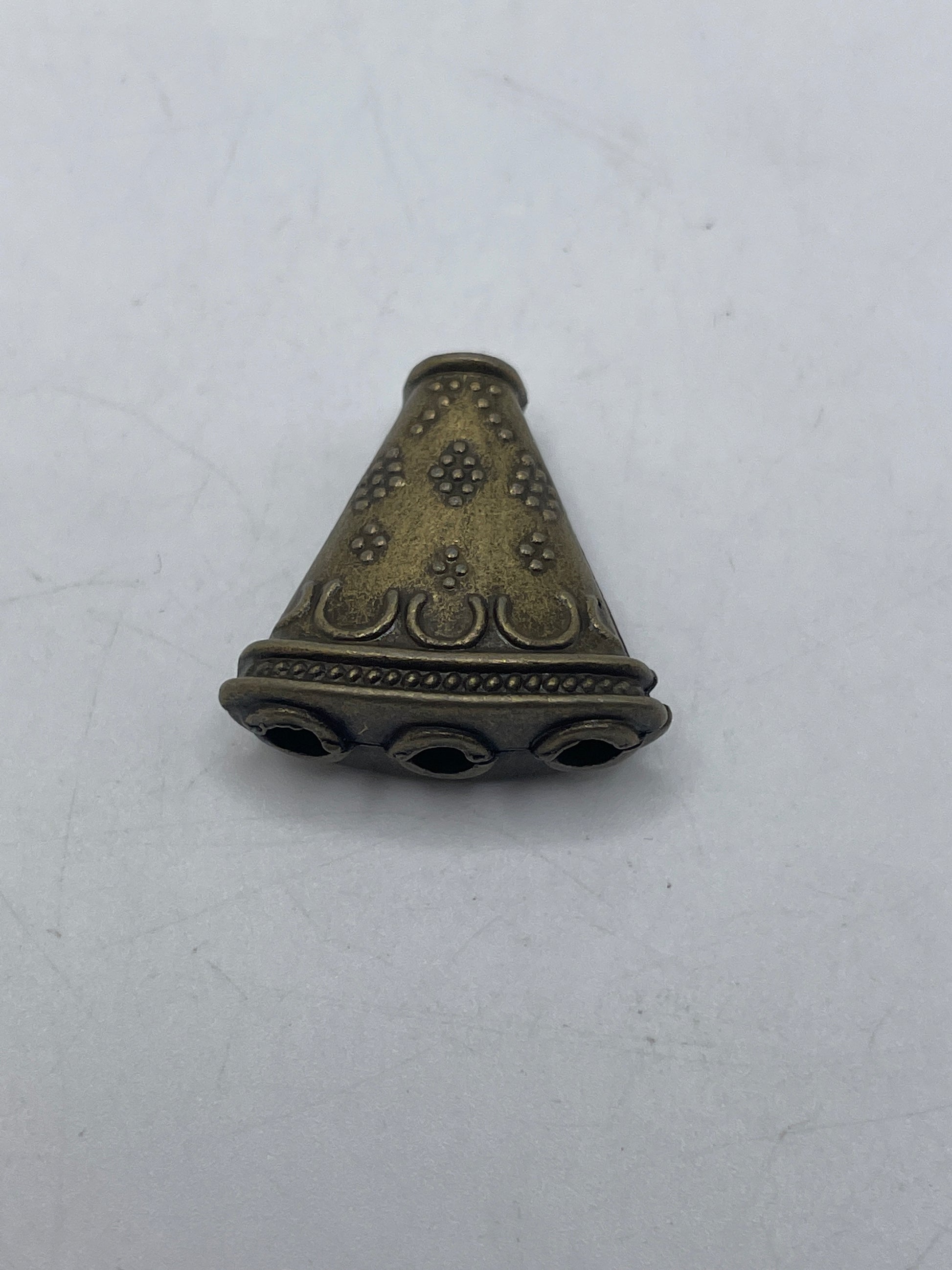 Pewter Multistrand Bead Connector