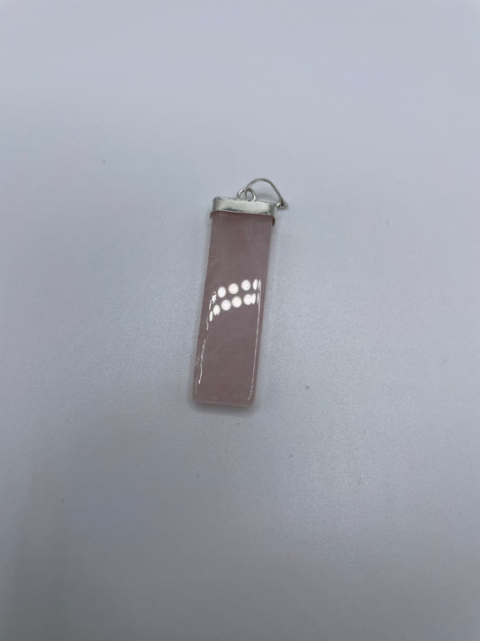 Gemstone Rectangle Pendant Assorted