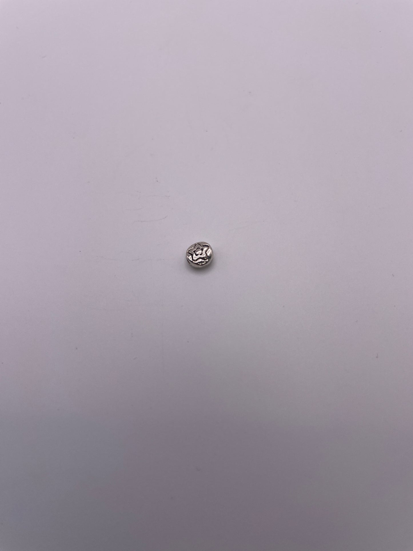 Pewter Star Bead .35