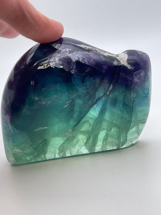 Fluorite Polished Slab Large A
