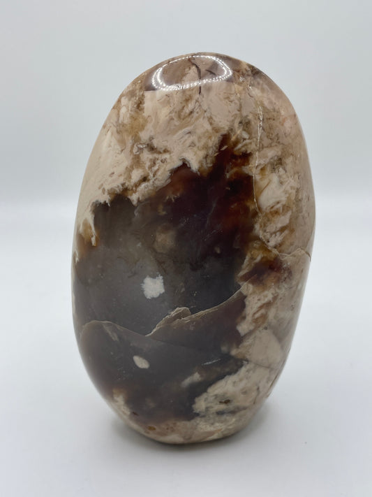 Brown Common Opal Standing Gemstone Specimen