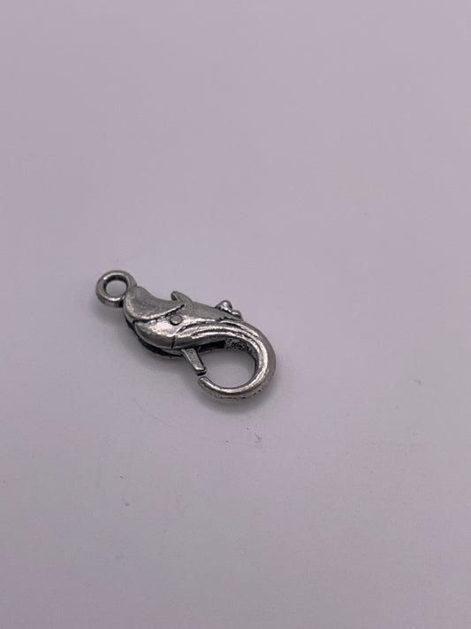 Pewter Fish Clasp 1.50