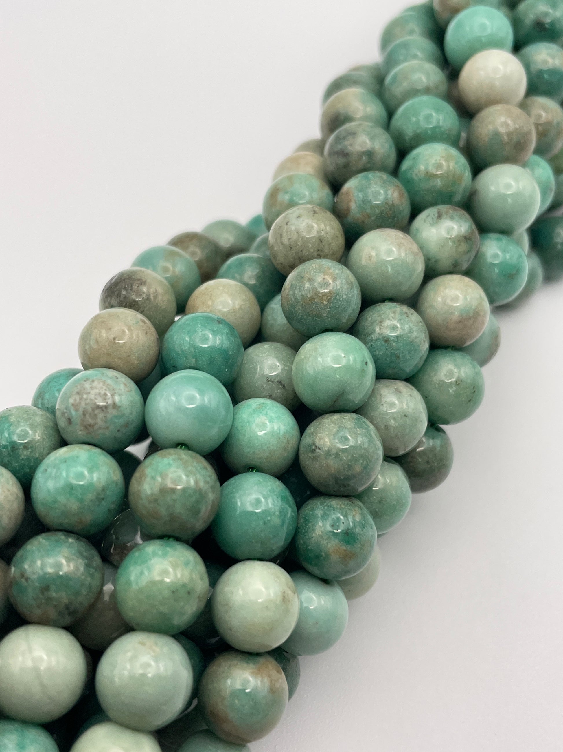 8mm Chrysoprase Round Bead Strand