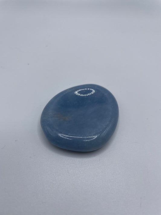 Angelite Worry Stone