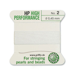 GRIFFIN HIGH PERF BD CORD WHITE SIZE 2