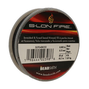 S-LON FIRE 4 LB BLACK 0.005 IN/.12mm DIA 50 YRD