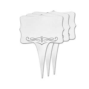 SIGN/CHEESE MARKER DESIGN ALUMINUM