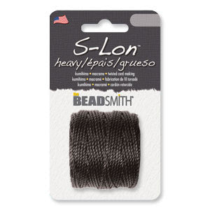 S-Lon 400 Heavy Nylon Cord 77yd Spool Card