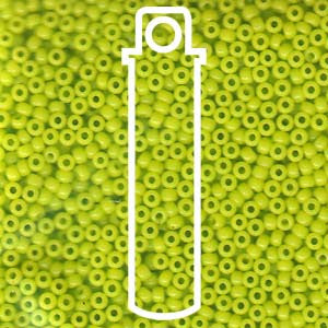 11/0 SEED BEAD-APRX 23GMS OPAQUE CHARTRUESE 11-9416-TB
