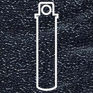 DELICA BEADS GUNMETAL APRX 7.2 GM DB001-TB