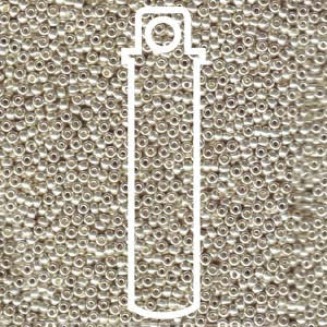 11/0 SEED BEAD-APRX 23GMS GALVANIZED SILVER 11-91051-TB